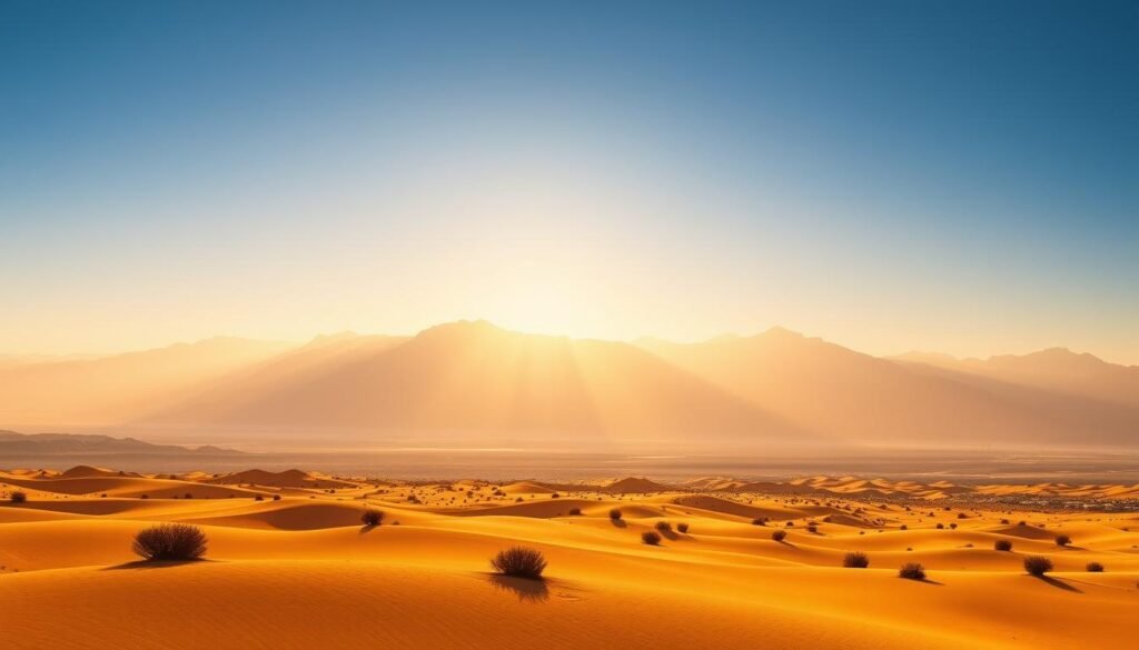 Atlas Mountains and Desert Landscape