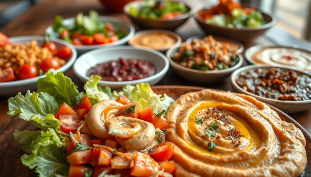 salads and dips