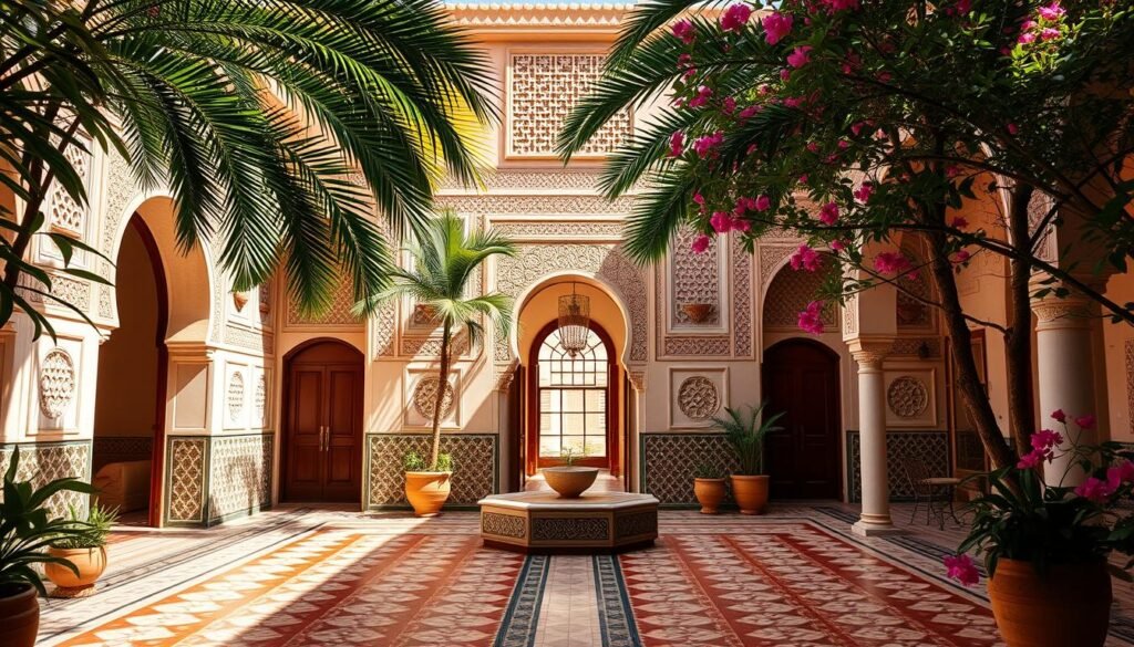 Architectural mastery in Moroccan properties