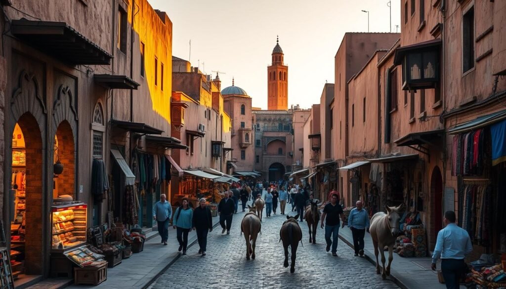 Fes medina streets