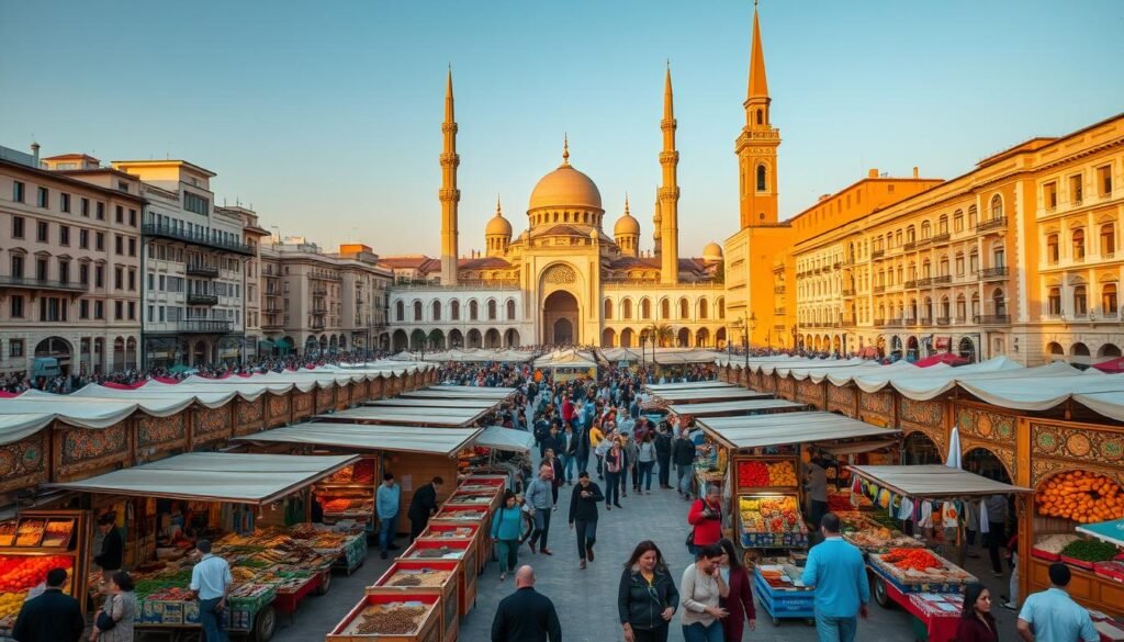 Mohammed V Square and Marketplace