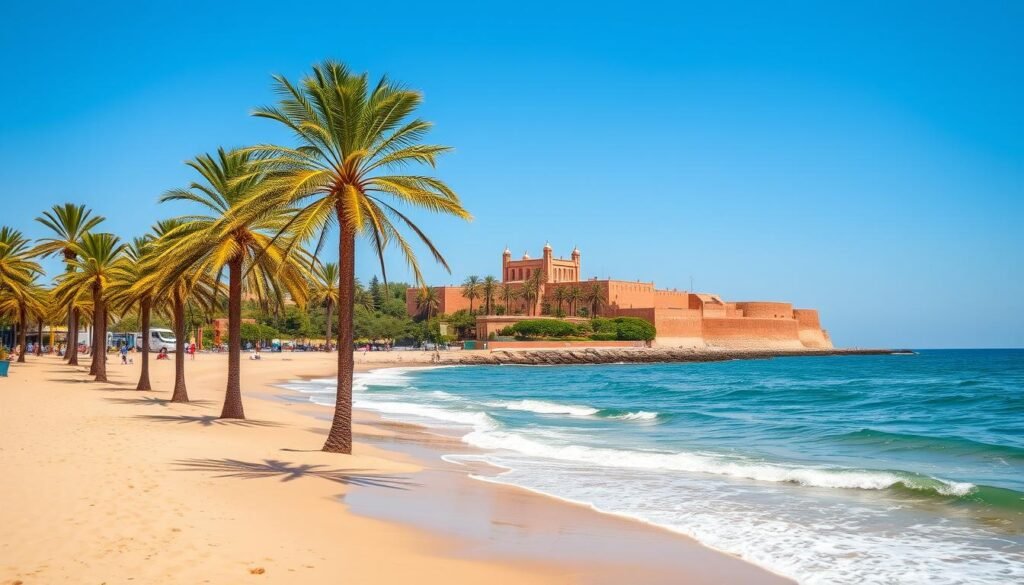 Rabat coastal views