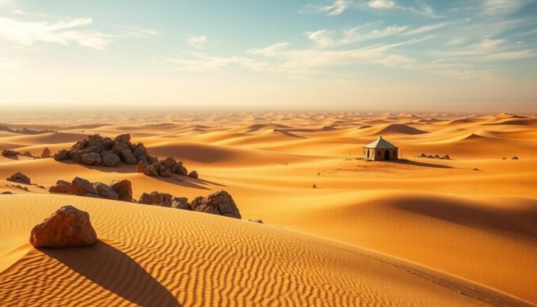 Moroccan desert landscape
