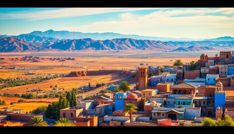 Moroccan landscapes and cities