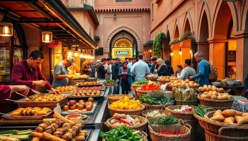 street food scene